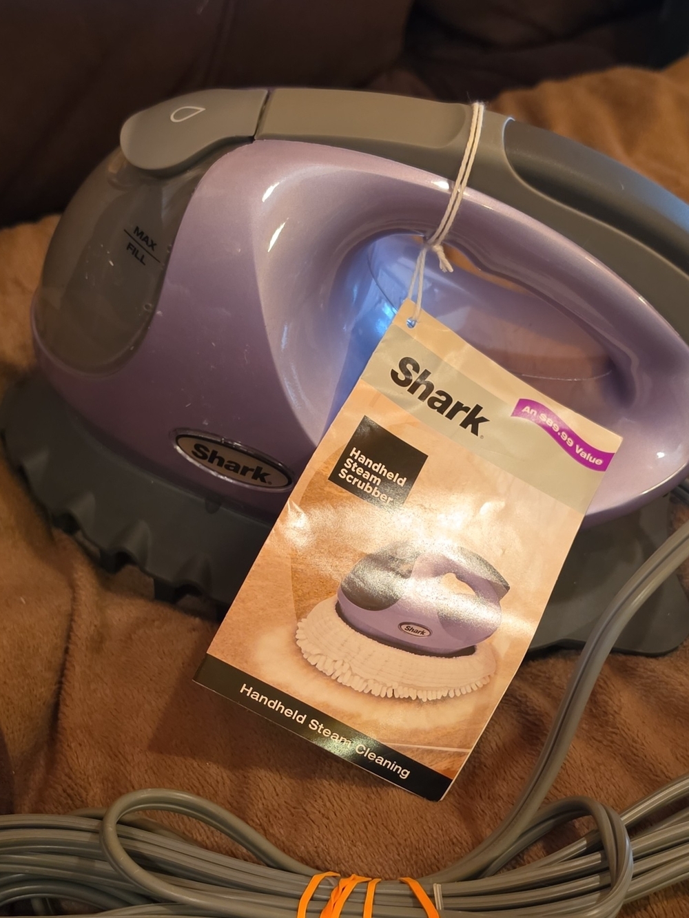 Shark Handheld Steam Scrubber - Purple